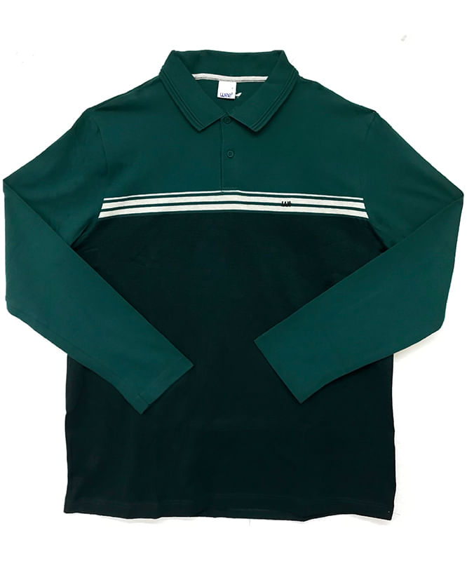 Plus size long sleeve polo Clearance