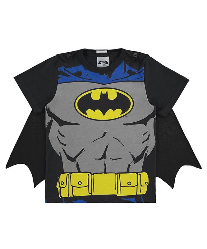 Camiseta Infantil Menino Com Estampa Batman® 4/10 - M6066 - Ascona