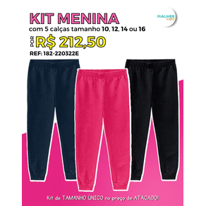 Conjunto Moletom Infantil FIOMVA Natal - Calça Flare Verde - 12-18 Meses