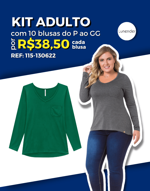 Blusas femininas deals atacado santa catarina