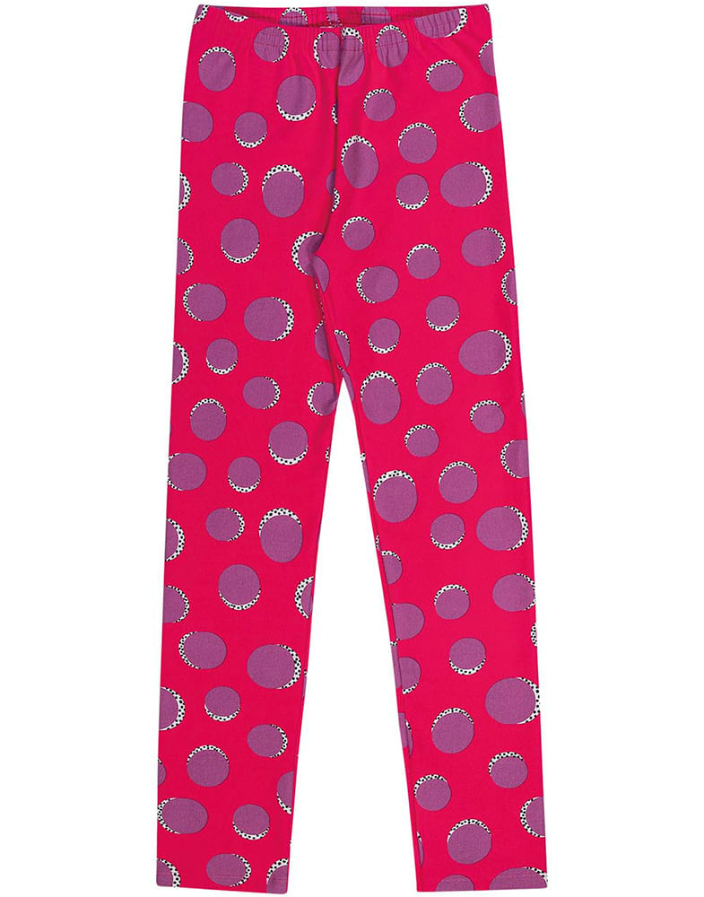 Short Legging Estampa Digital White Dots