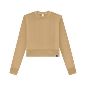 【ひかる！】8ヤーズ♪ RIBSEPA-PULLOVER 2G Blusa Alakazoo Juvenil Menina Meia Estação com Etiqueta Decorativa