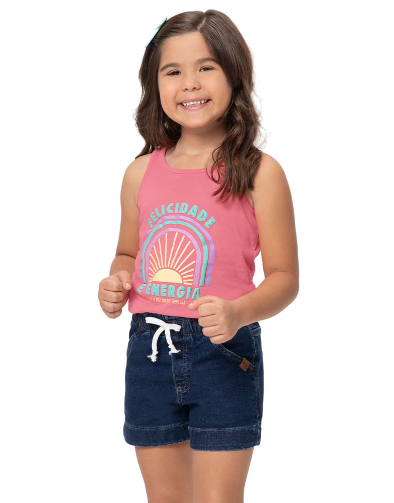 Kit 10 Blusa/Regata Atacado Revenda Juvenil Menina Verão Malwee Kids 10/18  - 193-301023 - Ascona