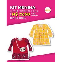 Kit 10 Blusa/Regata Atacado Revenda Juvenil Menina Verão Malwee Kids 10/18  - 193-301023 - Ascona