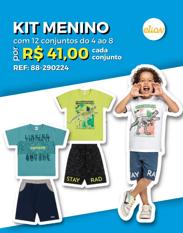 Kit 12 Legging cotton sem Flanela Atacado Revenda Menina Infantil