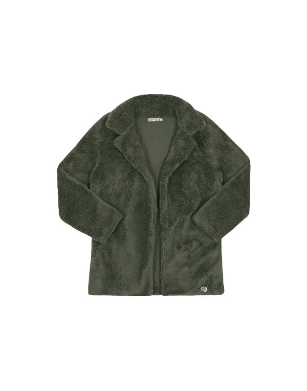 AMERICANA S/S Thermal プルオーバー カーキ Casaco Alakazoo Infantil Menina Inverno 4/10 - 67943 - Ascona