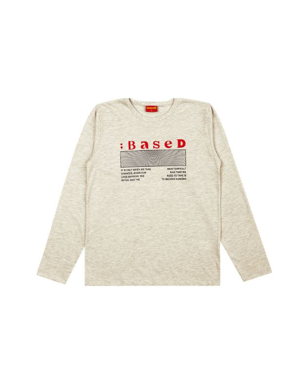 Camiseta Based Juvenil Menino Meia Estação 12/18 - 33257 - Ascona