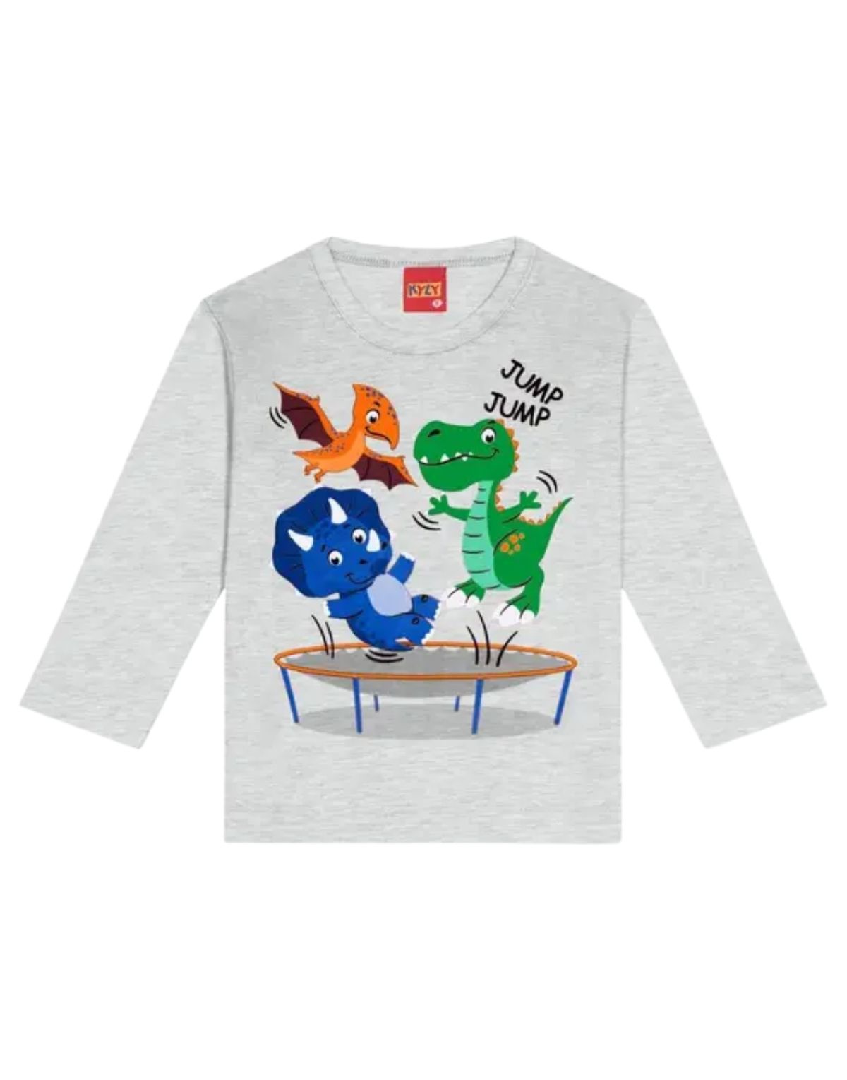 Camiseta Kyly Bebê Menino Meia Estação Estampa Jacaré PB/GB - 1000100 ...